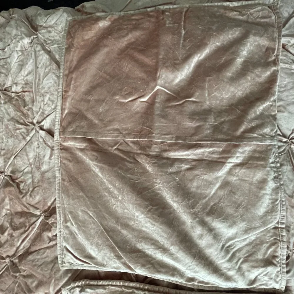 Z Gallerie Rose Velvet Duvet & Sham Set – Gorgeous, Luxurious